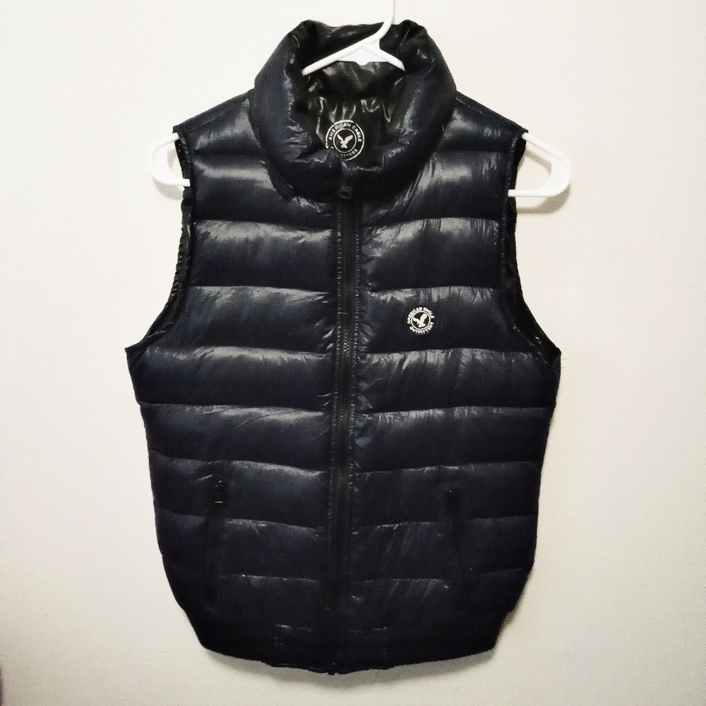 American Eagle down feather puffer vest